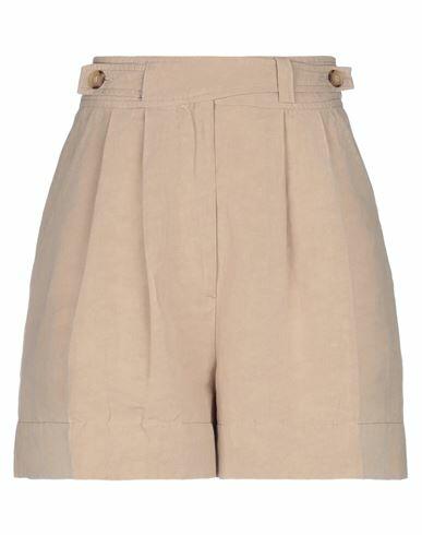 Jucca Woman Shorts & Bermuda Shorts Sand Cotton, Linen Cover