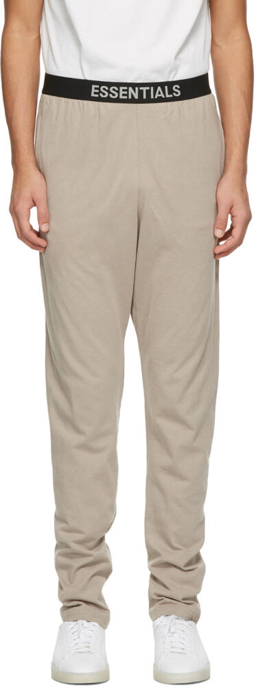 Fear of God ESSENTIALS Tan Jersey Lounge Pants Cover