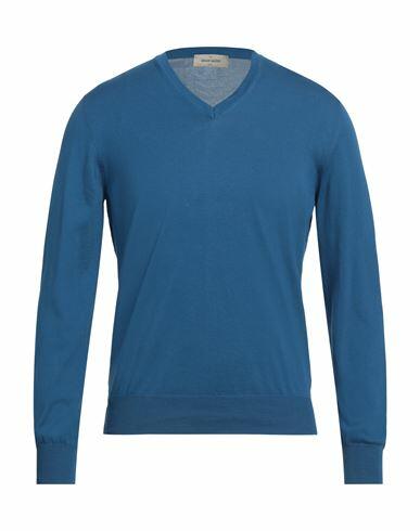 Gran Sasso Man Sweater Pastel blue Cotton Cover