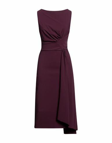 Chiara Boni La Petite Robe Woman Midi dress Deep purple Polyamide, Elastane Cover