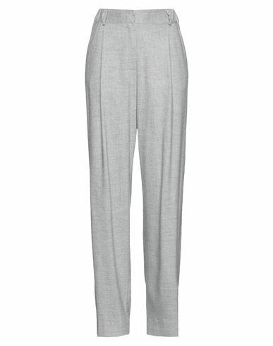 Soallure Woman Pants Light grey Viscose, Polyester, Elastane Cover