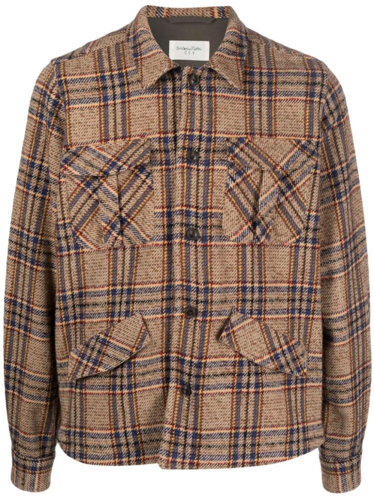 Tintoria Mattei Ruan plaid-check pattern shirt - Neutrals Cover