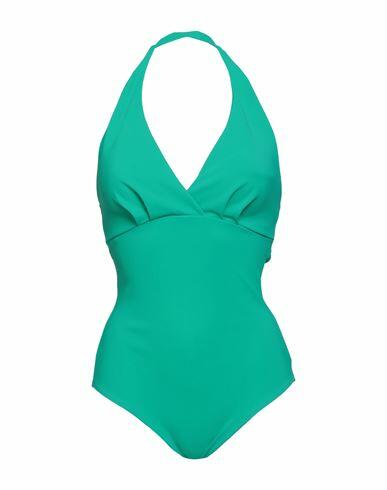 Chiara Boni La Petite Robe Woman One-piece swimsuit Emerald green Polyamide, Elastane Cover