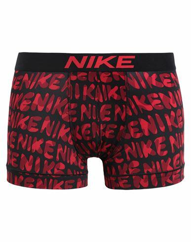 Nike Trunk Man Boxer Red Recycled polyester, Elastane Cover