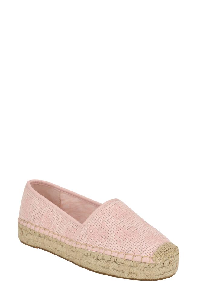 GUESS Joelya Platform Espadrille in Light Pink Cover