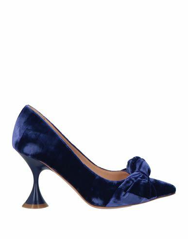 Francesco Sacco Woman Pumps Purple Textile fibers Cover