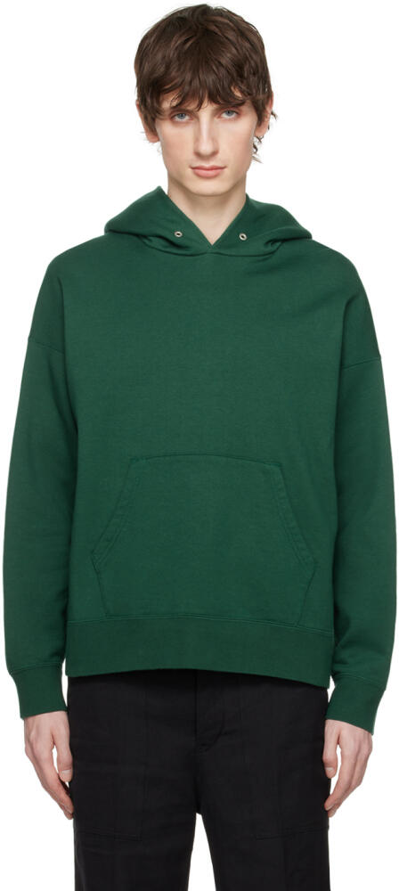 visvim Green Ultimate Jumbo SB Hoodie Cover