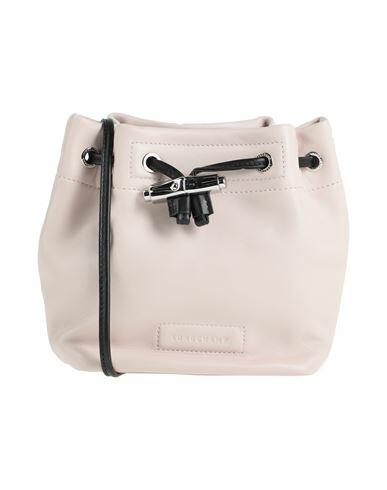 Longchamp Woman Cross-body bag Light pink Lambskin, Cow leather Cover