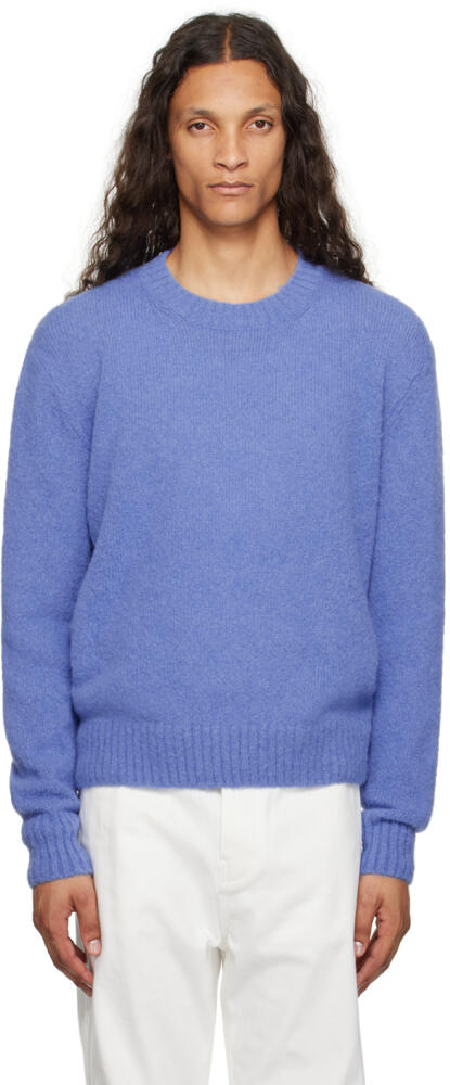 TOM FORD Blue Alpaca Sweater Cover