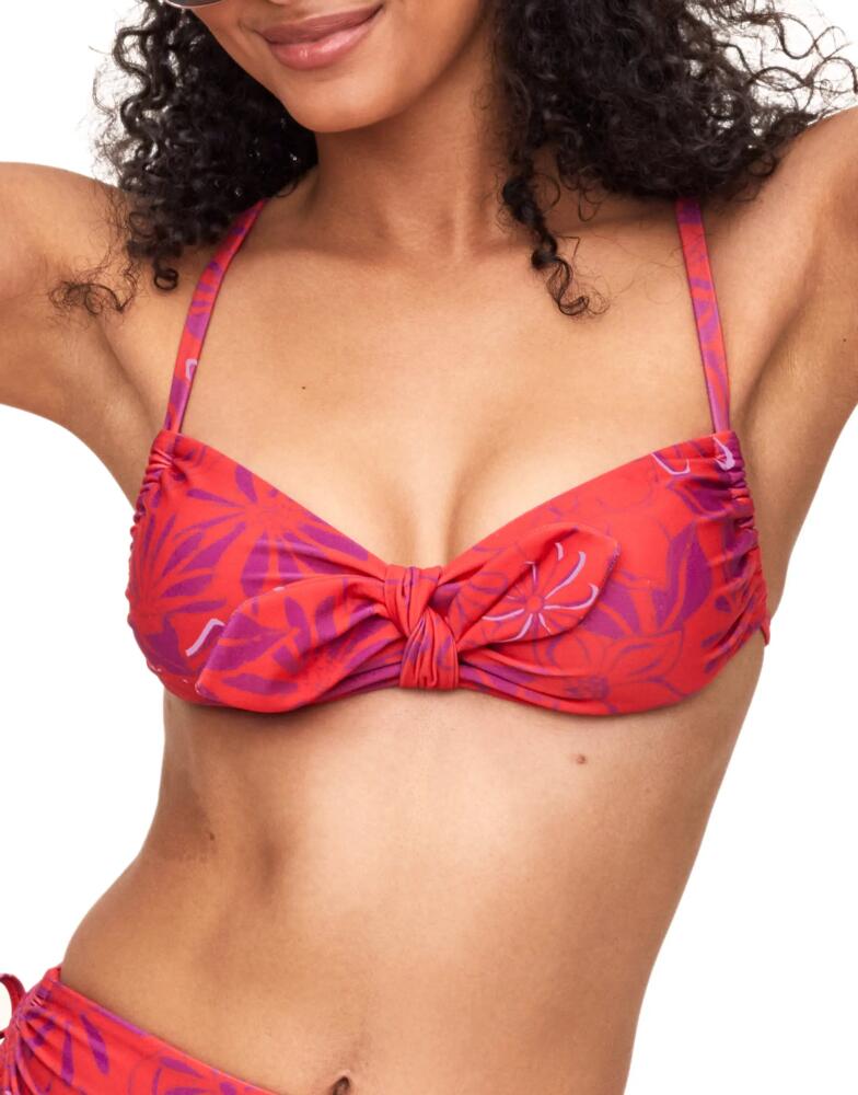 Adore Me Sienna Swimwear Bra in Floral Red Cover