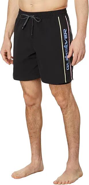 Quiksilver 17 Everyday Vert Volley 2 Shorts (Black) Men's Swimwear Cover