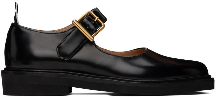 Thom Browne Black Micro Sole Thom John Loafers Cover