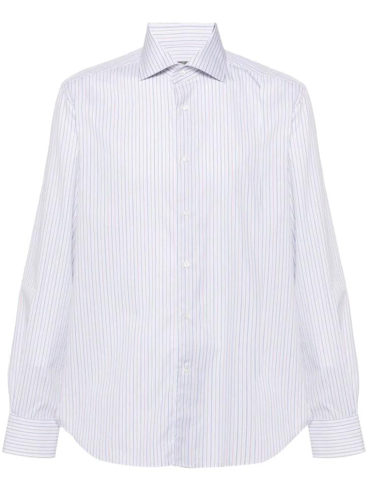 Corneliani striped shirt - White Cover