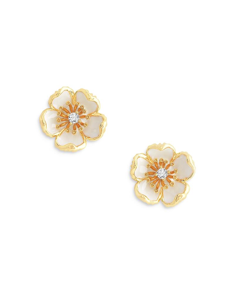 Anabel Aram Wildflower Enamel Stud Earrings Cover