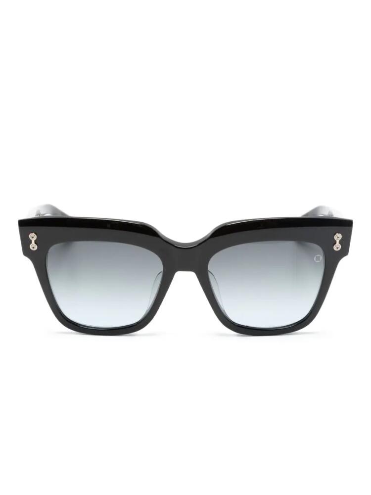 Akoni Lyra square-frame sunglasses - Black Cover