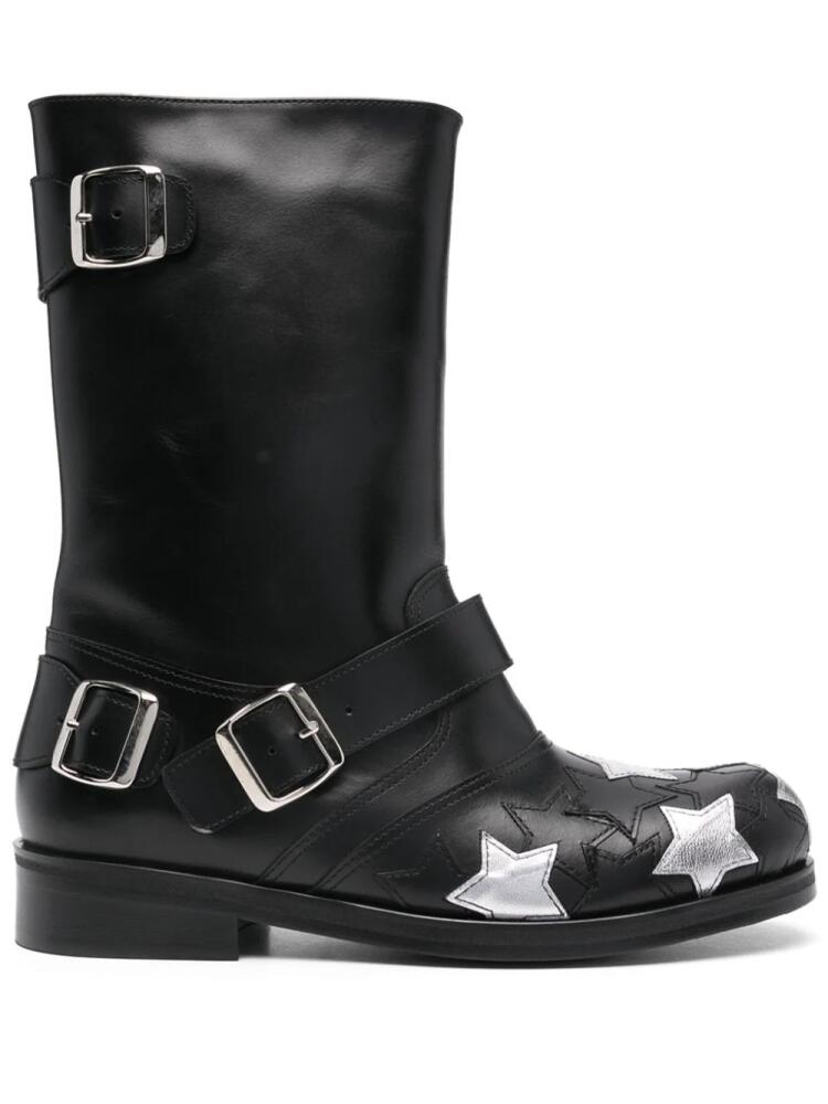 Stefan Cooke Star biker boots - Black Cover