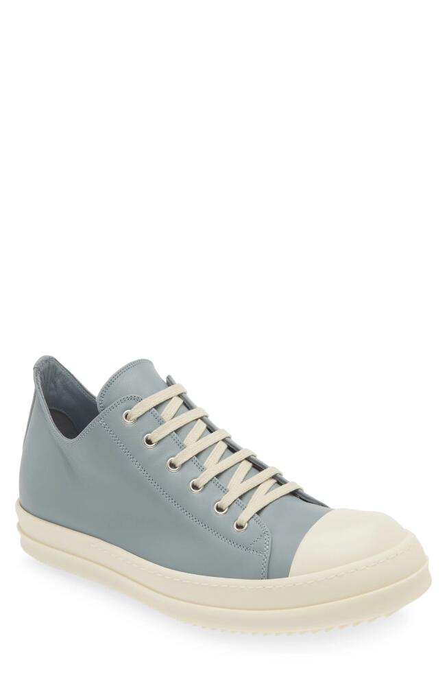 Rick Owens Porterville Low Top Sneaker in Pale Blue/Milk/Milk Cover