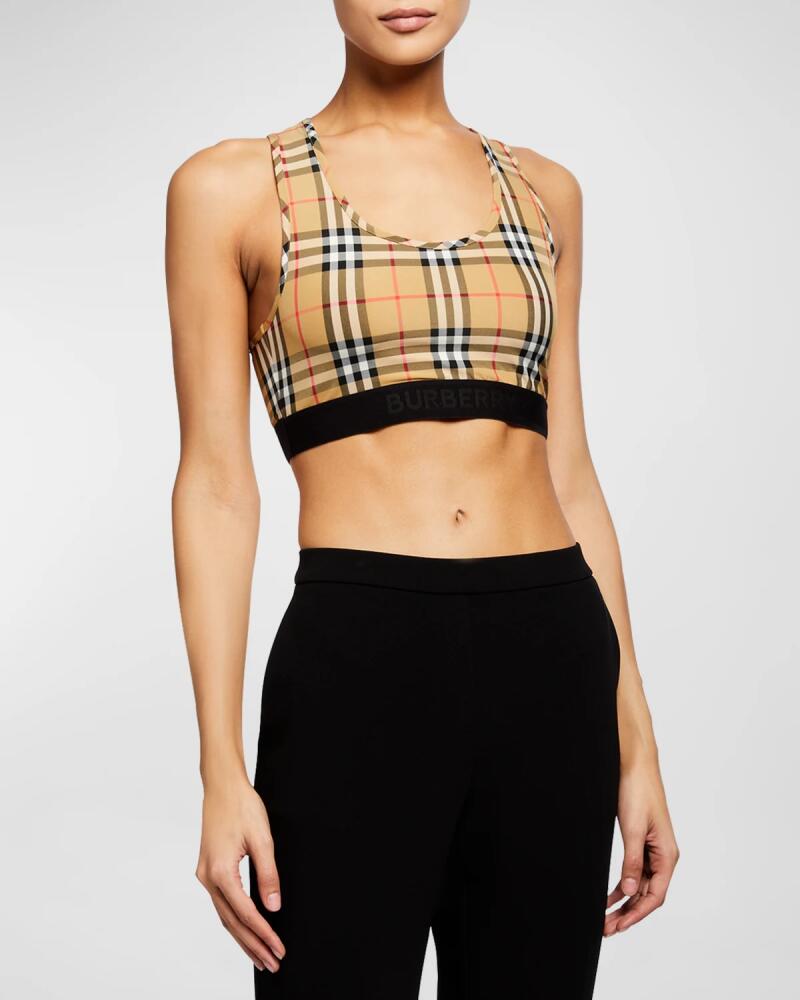 Burberry Dalby Vintage Checked Bra Cover