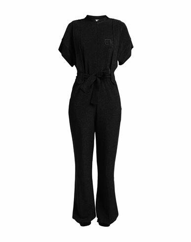 Gaëlle Paris Woman Jumpsuit Black Viscose, Polyester, Polyamide, Elastane Cover