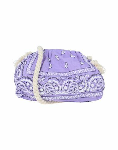 Mia Bag Woman Cross-body bag Lilac Cotton Cover