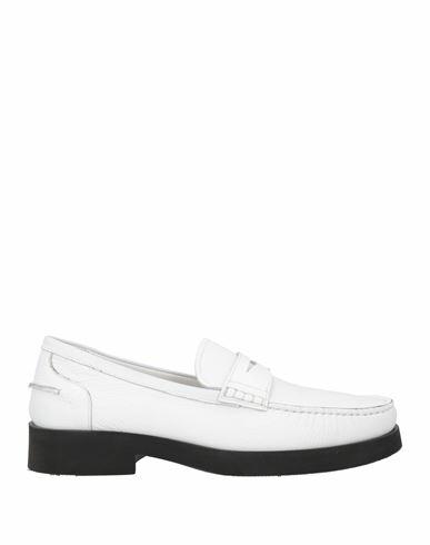 Loriblu Man Loafers White Leather Cover