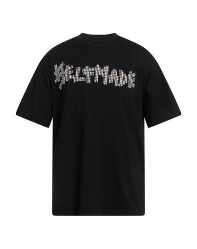 Self Made By Gianfranco Villegas Man T-shirt Black Cotton Cover