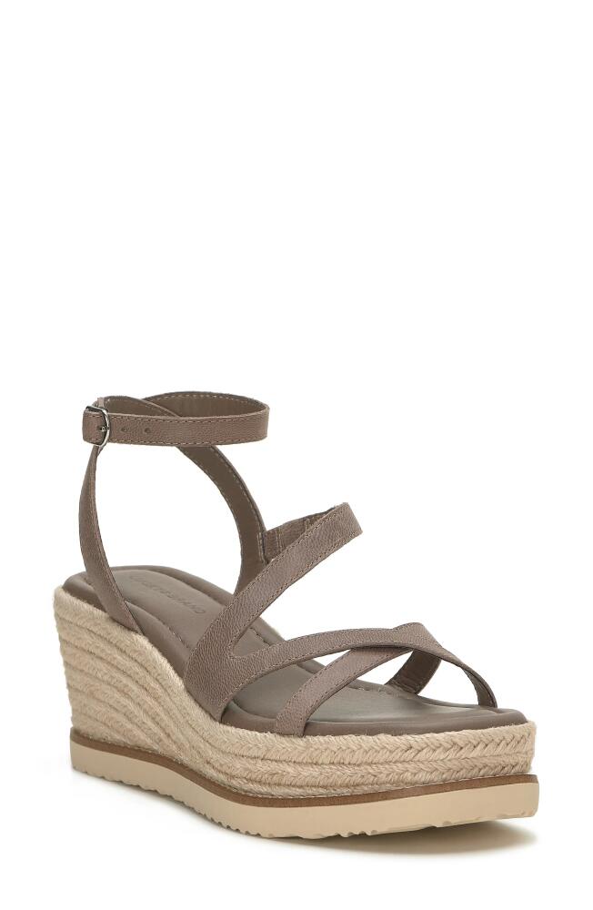 Lucky Brand Carolie Platform Wedge Sandal in Coffee Quart Cover