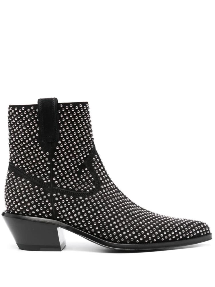 Off-White Stud Texas 55mm ankle boots - Black Cover