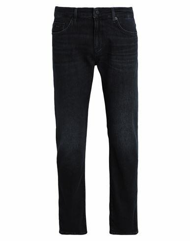 Boss Man Jeans Blue Cotton, Elastomultiester, Elastane Cover