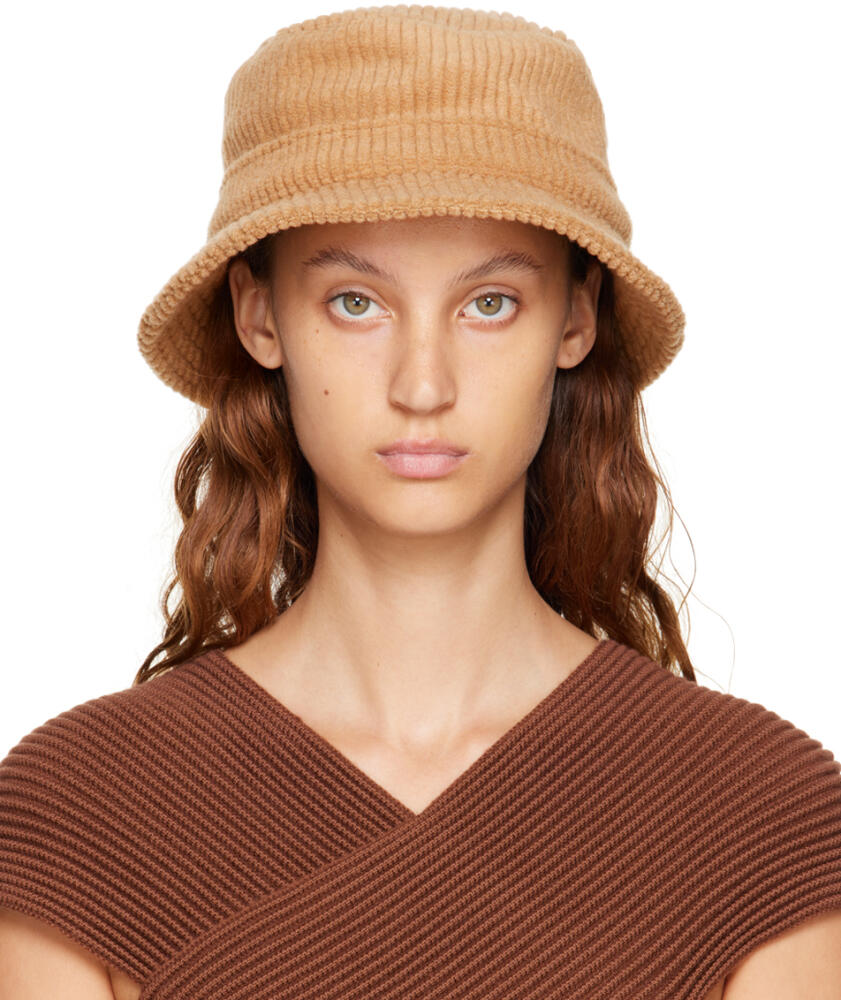 Gabriela Hearst Tan Nocelle Bucket Hat Cover