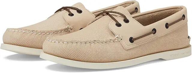 Sperry Authentic Original 2-Eye Seasonal (Cream Debossed) Men's Lace-up Boots Cover