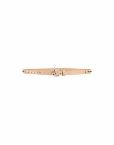 Dsquared2 Woman Belt Sand Soft Leather Cover