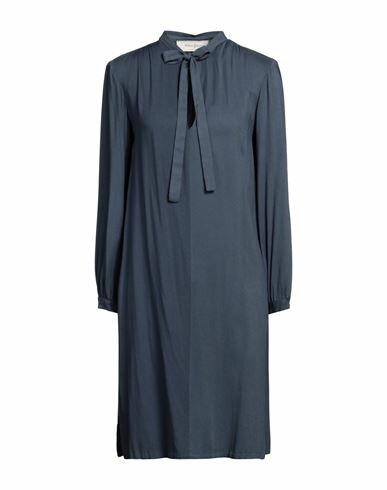 Katia Giannini Woman Mini dress Slate blue Viscose Cover