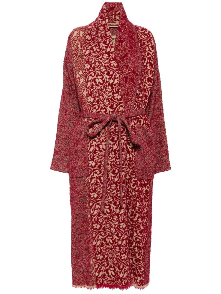 Uma Wang Chida coat - Red Cover