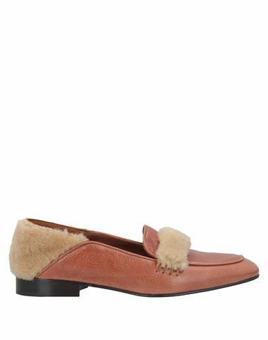 L' Autre Chose Woman Loafers Tan Shearling Cover