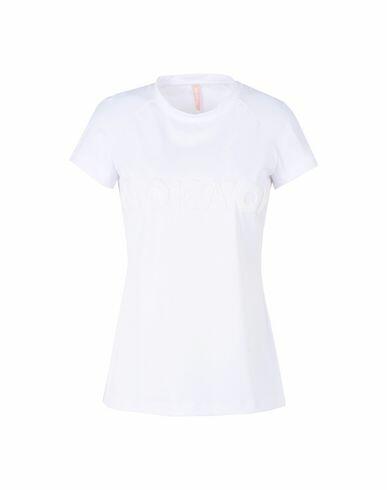 No Ka 'oi Uane T-shirt With Embroidery Woman T-shirt White Polyamide, Elastane Cover