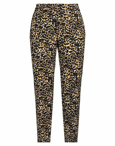 Versace Jeans Woman Pants Black Polyester, Elastane Cover