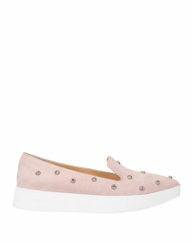 Apepazza Woman Loafers Pink Leather Cover