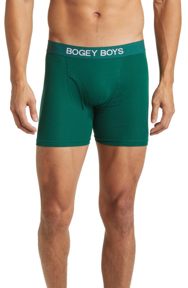 BOGEY BOYS Assorted 3-Pack Cotton Boxer Briefs in Holiday 23 Multi Cover