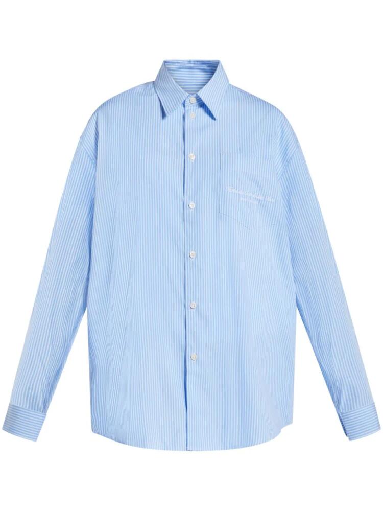 Sporty & Rich x Hotel du Cap-Eden-Roc striped shirt - Blue Cover