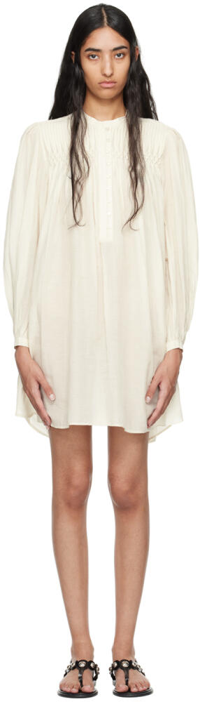 Isabel Marant Etoile Off-White Danael Minidress Cover