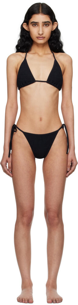 Hunza G Black Gina Bikini Cover