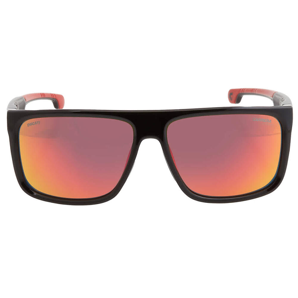 Carrera Red Mirror Square Mens Sunglasses Cover