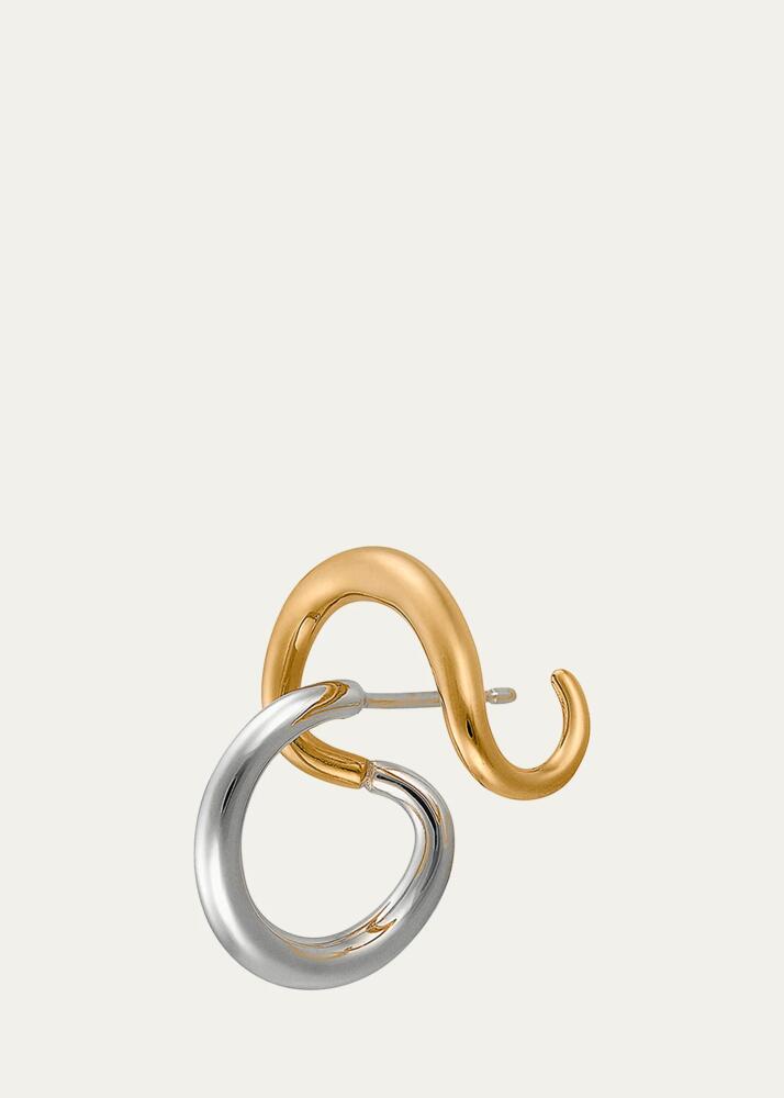 Charlotte Chesnais Bo Mini Initial Hoop Earrings Cover