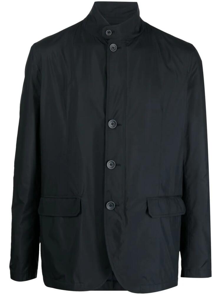 Herno button-front bomber jacket - Black Cover