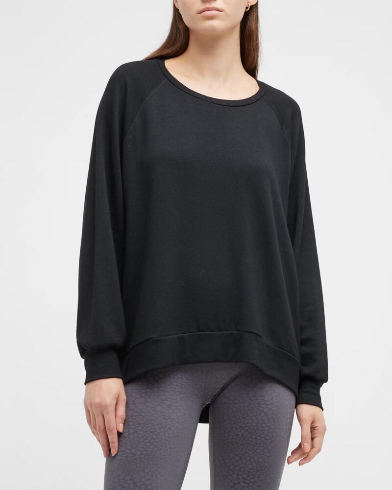 Beyond Yoga Saturday Fleece Oversized Pullover Top Cover