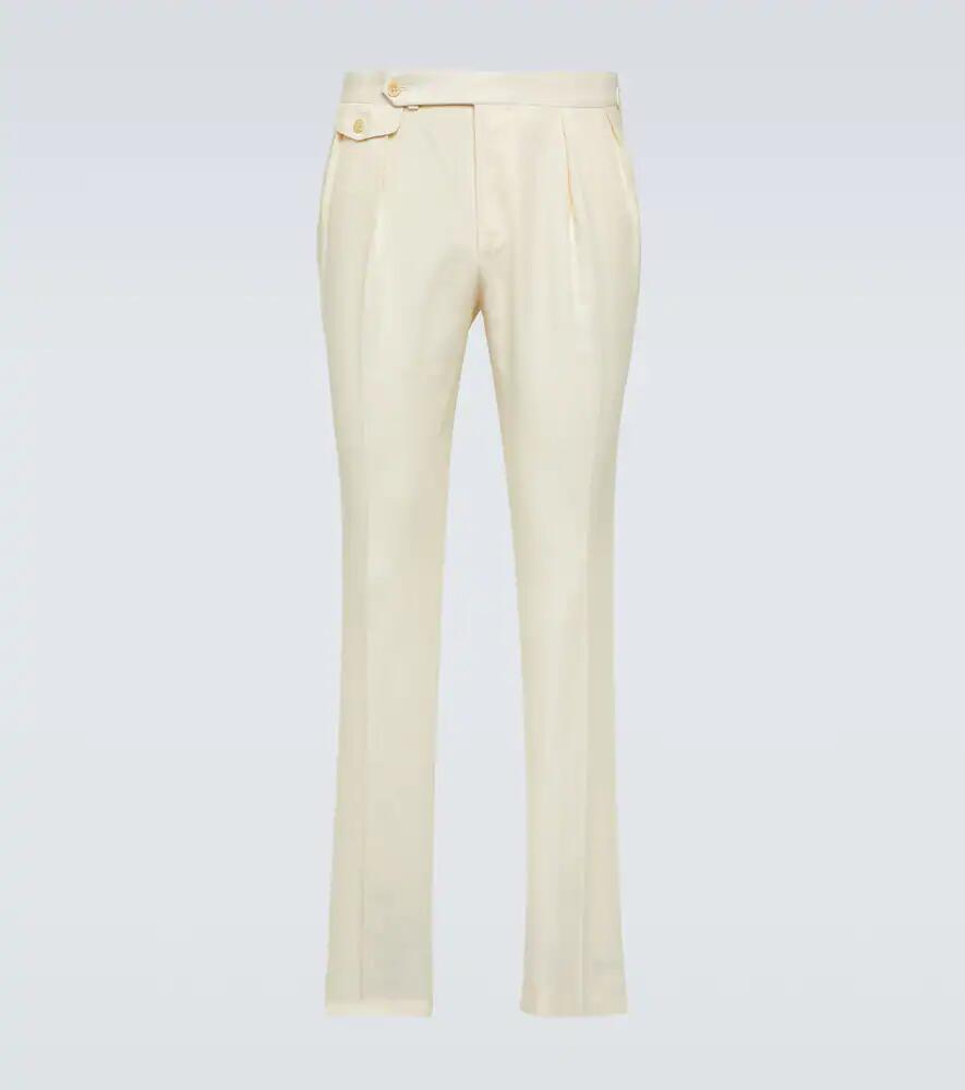 Polo Ralph Lauren Linen straight pants Cover