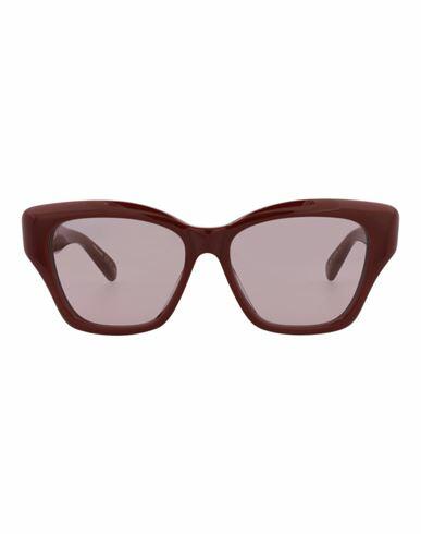 Pomellato Cat Eye-frame Recycled Acetate Sunglasses Woman Sunglasses Brown Acetate Cover