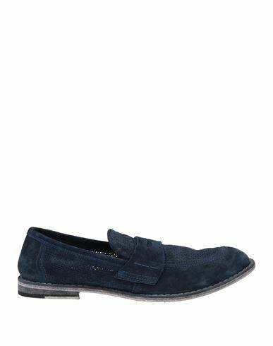 Jp/david Man Loafers Blue Leather Cover