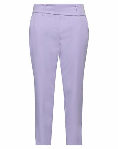 Twenty Easy By Kaos Woman Pants Lilac Polyester, Elastane Cover